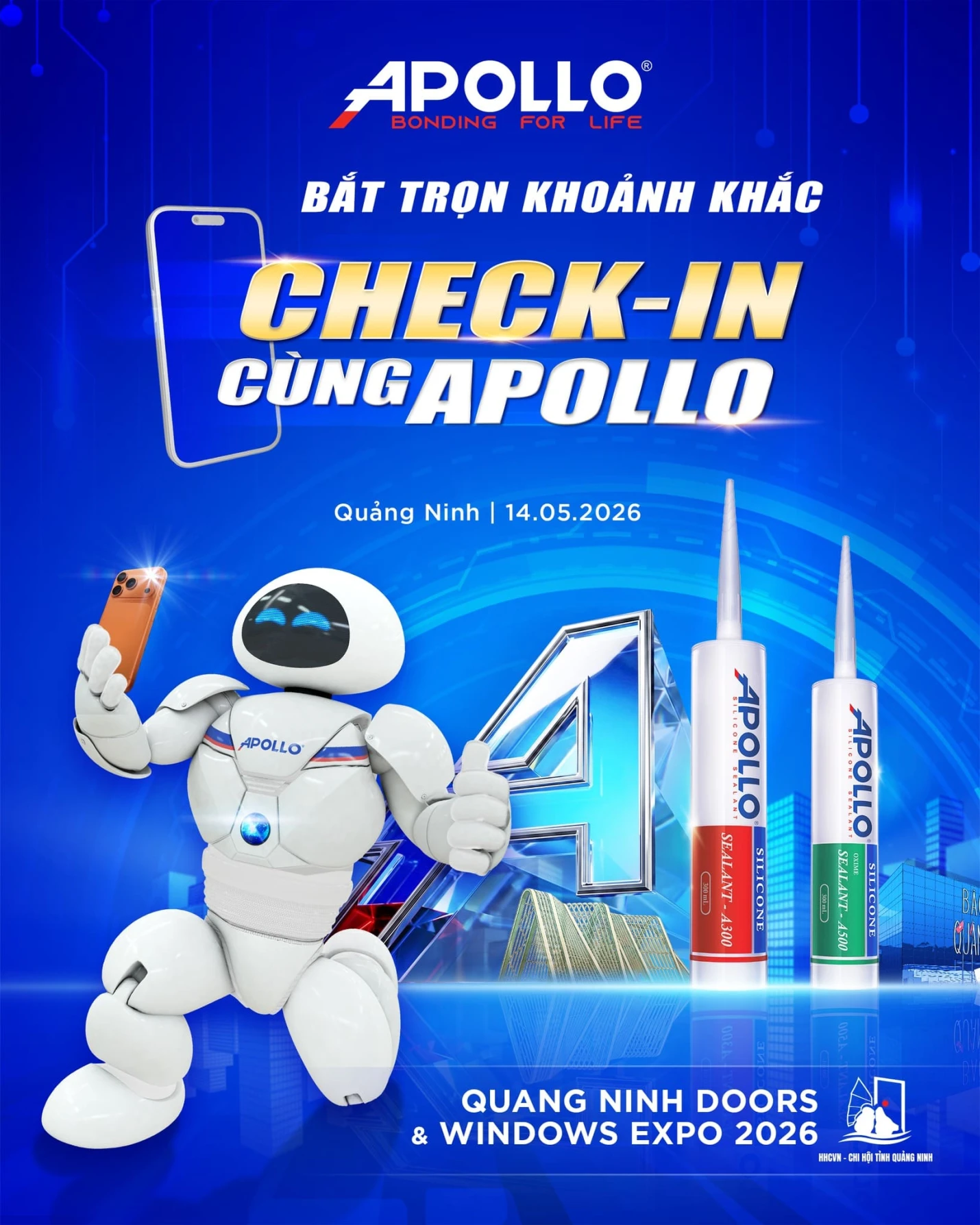 Tham gia ngay cuộc thi check-in ảnh cùng Apollo nhận quà hấp dẫn từ BTC